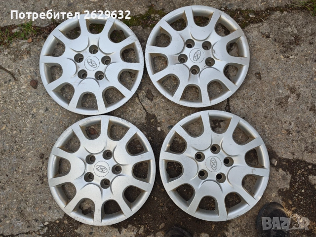 Оригинални тасове за Хюндай 15 цола, снимка 2 - Аксесоари и консумативи - 52426245