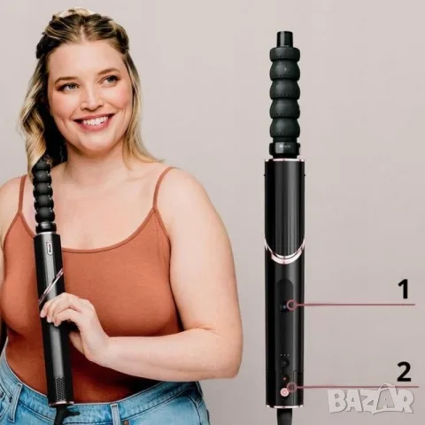 Маша Shark FlехЅtуlе 3-в-1 Air Styler и сешоар HD426EU, снимка 4 - Маши за коса - 55711149