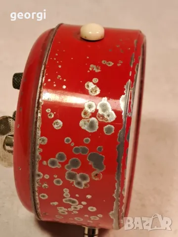 ретро немски часовник будилник Peter    22/5, снимка 6 - Антикварни и старинни предмети - 49237714