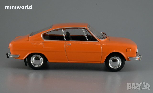 Skoda 110R Sport 1975 - мащаб 1:43 на DeAgostini моделът е нов в блистер, снимка 6 - Колекции - 31926717