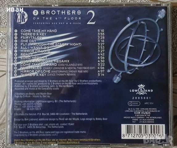2 BROTHERS ON THE 4TH FLOOR - 2 CD Album, снимка 2 - CD дискове - 52367924