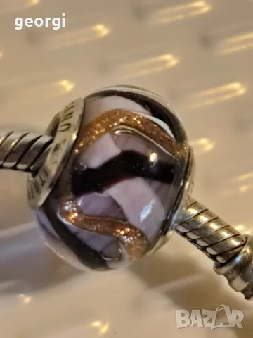 Талисманчета Murano за гривна Pandora , снимка 2 - Гривни - 46769546