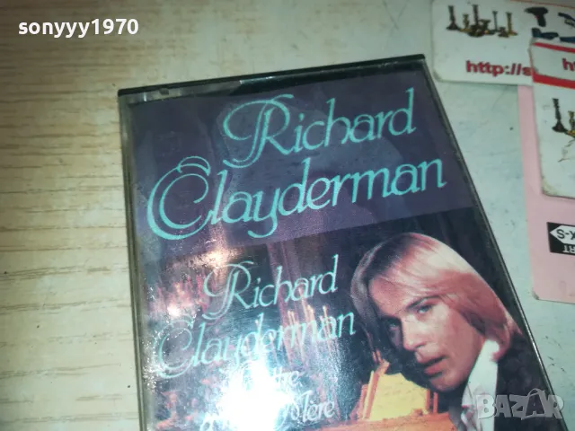 RICHARD CLAYDERMAN-ORIGINAL TAPE-ВНОС SWISS 0610241053, снимка 2 - Аудио касети - 47480344
