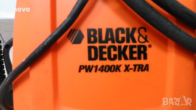 Водоструйка Black&Decker PW1400K XTRA , снимка 4 - Парочистачки и Водоструйки - 31381463