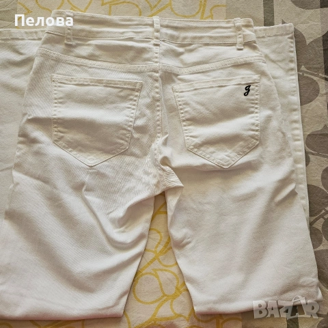 Бели дънки, снимка 4 - Дънки - 54178380