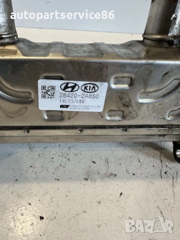 Охладител за EGR клапан за Hyundai i40, № 28420-2A850, за 1.7 CRDi, 2015, снимка 2 - Части - 53218138