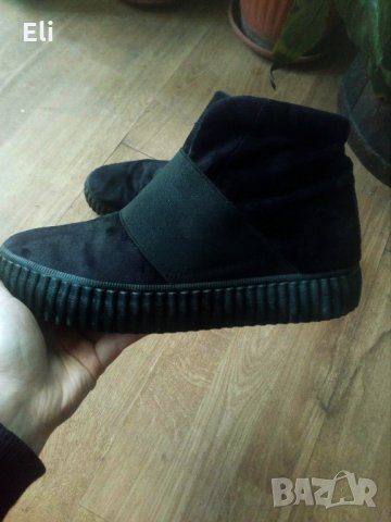 Дамски велурени обувки, снимка 5 - Дамски ежедневни обувки - 19781662