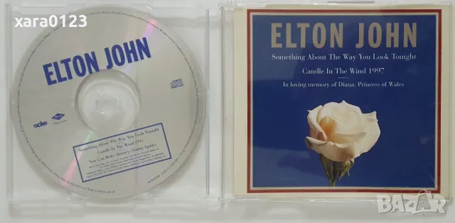 Elton John – Something About The Way You Look Tonight.., Maxi-Single , снимка 1 - CD дискове - 49328687