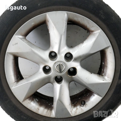 Алуминиеви джанти 5x114.3 с гуми R17 Nissan Juke I 2010-2019 ID: 160109, снимка 4 - Гуми и джанти - 54353311