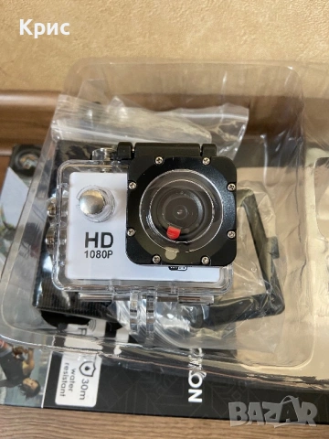 Спортна Екшън Камера Full HD 1080p НОВА, снимка 3 - Камери - 53226532