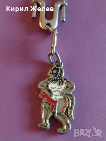 Метален ключодържател интересен Дявол с голям фалос игрив - 4136, снимка 2 - Други - 30936578