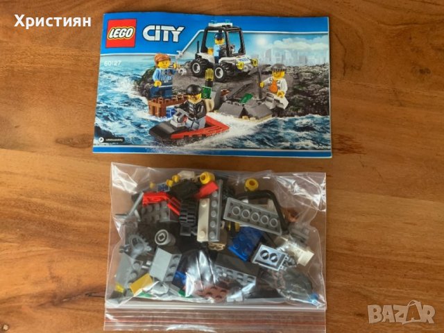 LEGO City 60127 - Стартов комплект –  Затворнически остров, снимка 3 - Конструктори - 37645196