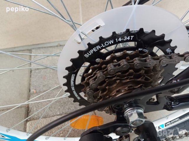 Продавам колела внос от Германия спортен мтв велосипед SPRINT RE 3070 24 цола преден и заден амортис, снимка 5 - Велосипеди - 30577459