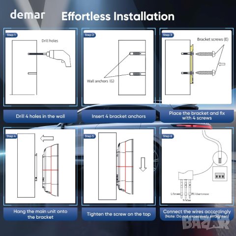 EVJUICION EV Charger 7KW тип 2, до 7,4kW, 5 м, включени 2 RFID карти, снимка 9 - Аксесоари и консумативи - 44159278