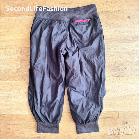 Дамски спортен панталон Nike 3/4 сиво розов размер S, снимка 6 - Къси панталони и бермуди - 53911229