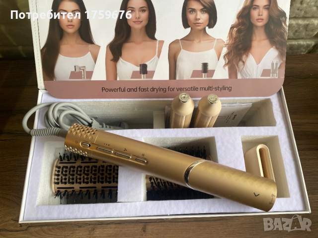 GLAMUP 5-in-1 Flexible Air Wrap Hair Styler, снимка 2 - Други стоки за дома - 54050796