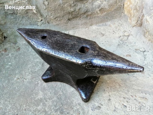 Стара Кована Наковалня / 30 кг. / 1911 г., снимка 4 - Антикварни и старинни предмети - 38363831