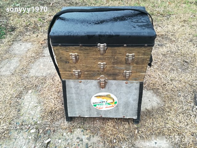 рибарски куфар стол от германия 2812221618, снимка 9 - Антикварни и старинни предмети - 39128460