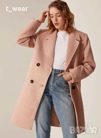 Дамско палто LCW розово