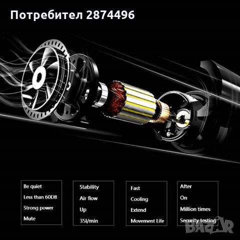 Мощен авариен компресор за кола 12V, снимка 4 - Аксесоари и консумативи - 30899432