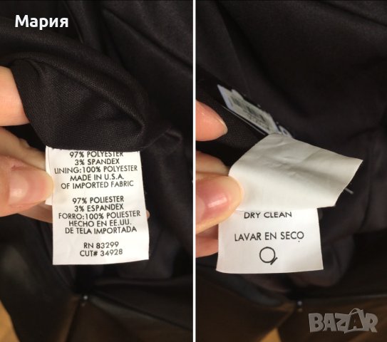 С / S Чисто нова е етикет Дамска Официална Елегантна Рокля Черна Сатенена Класически модел, снимка 5 - Рокли - 42767845