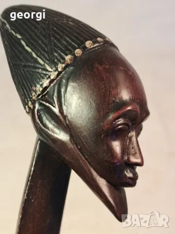 африканска статуетка 22/1, снимка 2 - Статуетки - 49203220