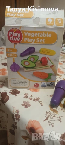 дървени зеленчуци за рязане