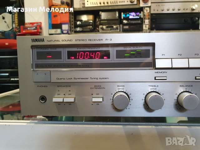 Ресийвър Yamaha R-3 В отлично техническо и визуално състояние., снимка 3 - Ресийвъри, усилватели, смесителни пултове - 49489615
