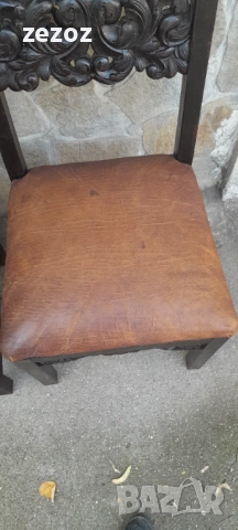 Столове-антикварни-2бр.№030, снимка 10 - Столове - 52489173