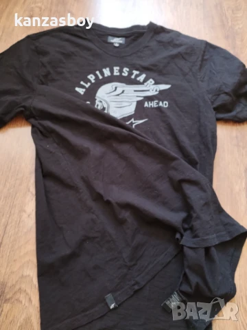 alpinestars - страхотна мъжка тениска КАТО НОВА L, снимка 5 - Тениски - 50774914