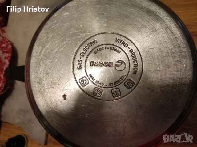 Тенджера под налягане FAGOR 6 Litra, снимка 4 - Съдове за готвене - 49377983
