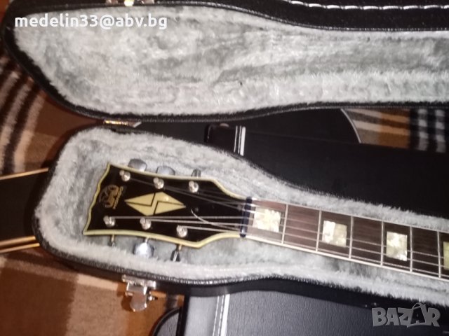 Hondo Les paul Gibson Black Beauty Copy Japan 1970 китара