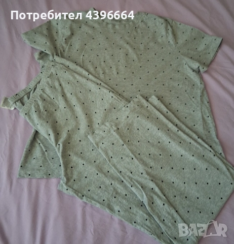 дамски пижами къс ръкав на H&M , снимка 2 - Тениски - 51533603