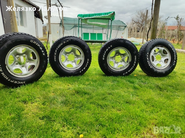 гуми и джанти 215/75/15 GRIPMAX