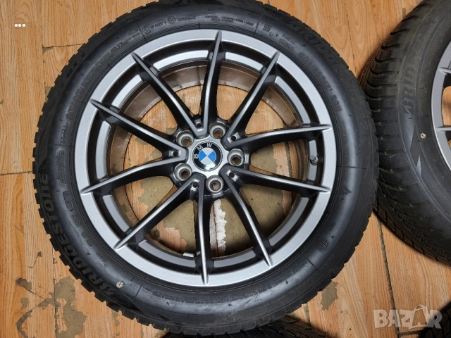 Джанти 17 5х112 ОЕ BMW Style 768 с гуми Bridgestone 225/50/17 , снимка 6 - Гуми и джанти - 54045363
