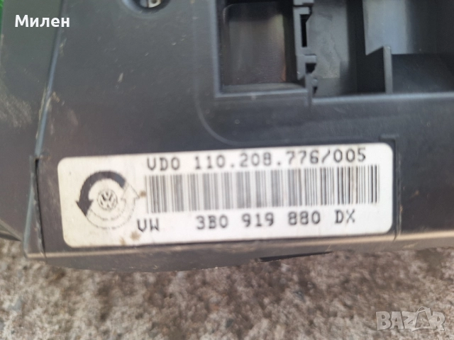 Километражно Табло За Volkswagen B5 1998-2005 Година 1,6 Бензин , снимка 2 - Части - 51708360