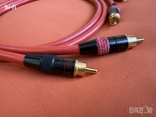 Cable Talk Improved 2 RCA / Аудио кабели, снимка 7 - Ресийвъри, усилватели, смесителни пултове - 56199518