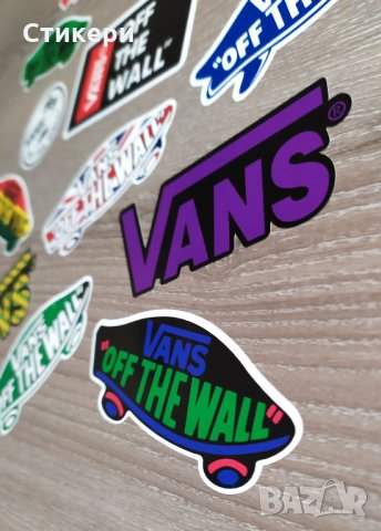 Стикери VANS ВАНС нови! лист А4 - 14 бр общо Sticker , снимка 5 - Аксесоари и консумативи - 29729320