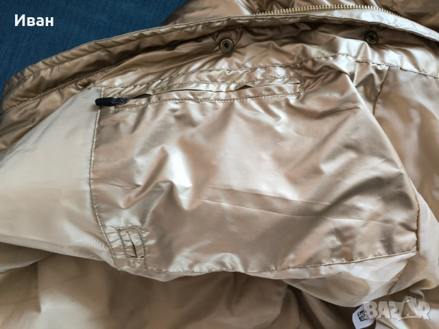 Ellesse дамско зимно яке златисто Oversized, снимка 12 - Якета - 52681750