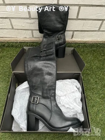 Зимни ботуши естествена кожа , 37 , снимка 4 - Дамски ботуши - 47835294