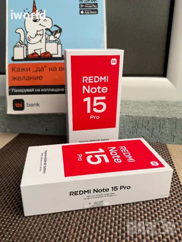 НОВ❗️Xiaomi - Redmi Note 15 Pro ❗️Лизинг от 13€/мес❗️ 12GB/512GB❗️ , Black / Titanium ‘6.77’, снимка 3 - Xiaomi - 55920043