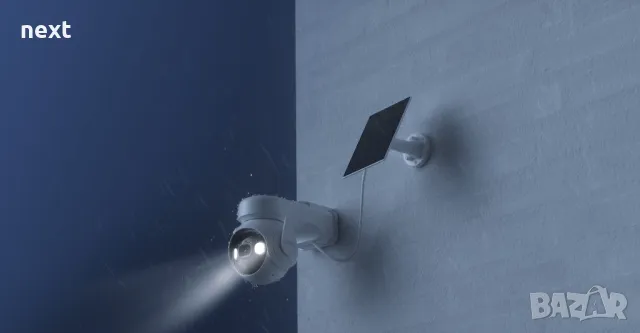 Безжична външна Wi-Fi камера Dahua IMOU Cell PT Lite с батерия и соларен панел + Гаранция 24 месеца, снимка 8 - IP камери - 49008358