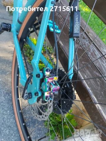 Гравел велосипед с много ъпгрейди, снимка 14 - Велосипеди - 51100584