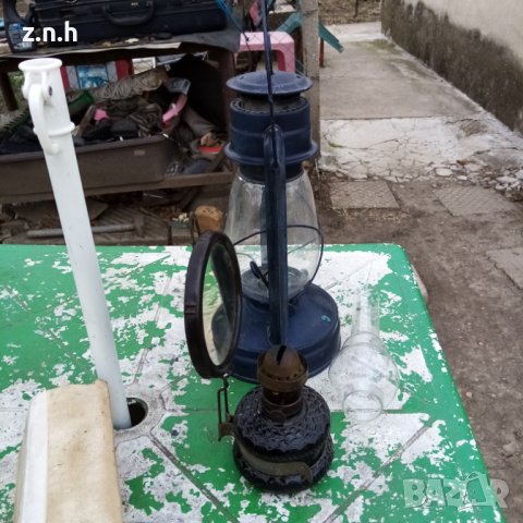 Антикварен газов фенер и газена лампа, снимка 8 - Антикварни и старинни предмети - 44395571