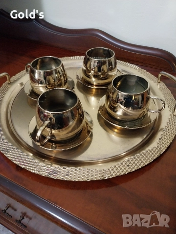 Чешки сервиз за кафе Бохемия , снимка 2 - Сервизи - 52655433