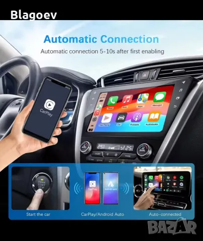 carplay android apple auto, снимка 4 - Навигация за кола - 49012337