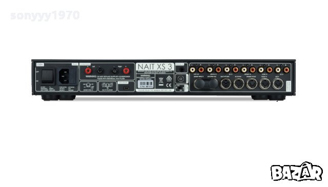 Naim Audio NAIT XS3 Stereo Integrated Amplifier 1411201628, снимка 4 - Ресийвъри, усилватели, смесителни пултове - 30786733