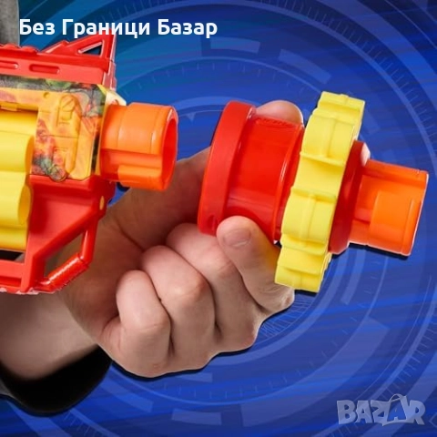 Нов Nerf FlareFusion Бластер с 3 Приставки и 18 Стрели N1 играчка дете, снимка 5 - Други - 51681828