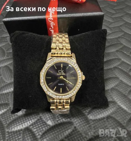 Дамски часовник с кутия Calvin Klein - Налични различни цветове, снимка 4 - Дамски - 47994705