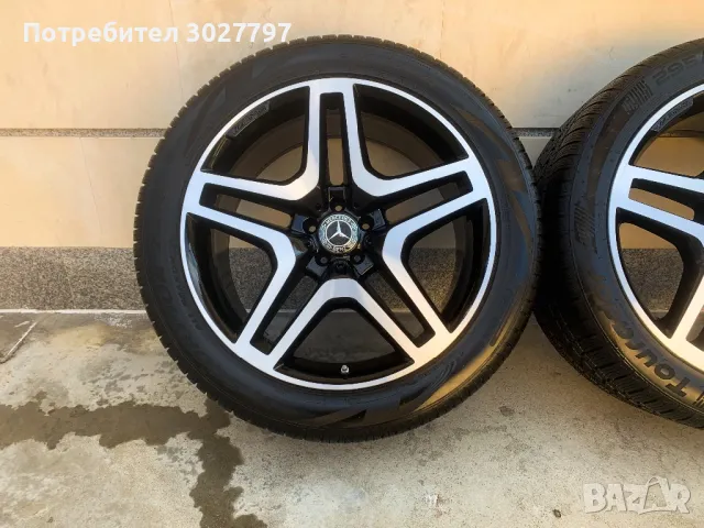 Оригинални джанти Mercedes GLS 63 AMG W166 ML63 гуми 295/40R21 BRABUS, снимка 3 - Гуми и джанти - 48453932